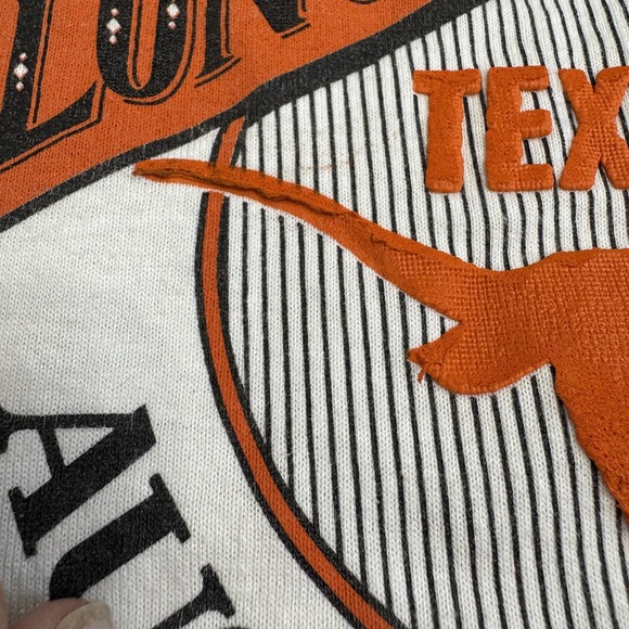 Vintage Texas Longhorns Shirt Mens Large‎ NCAA College Football Nike 80s 90s - Picture 12 of 16